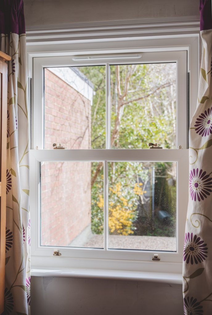 Double-hung windows