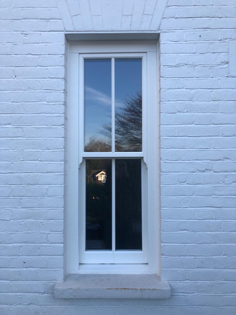 narrow sash window